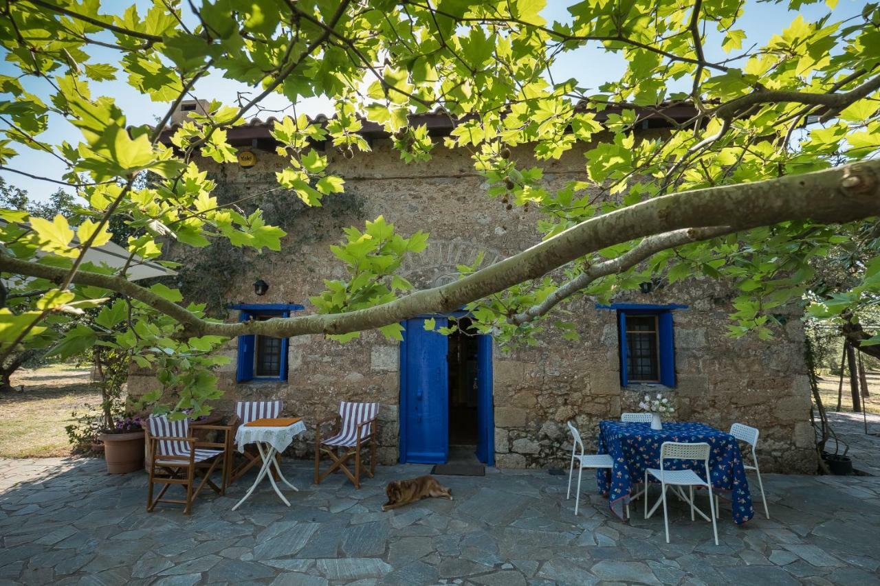 Mercouri Stone Cottage Korakohóri Kültér fotó