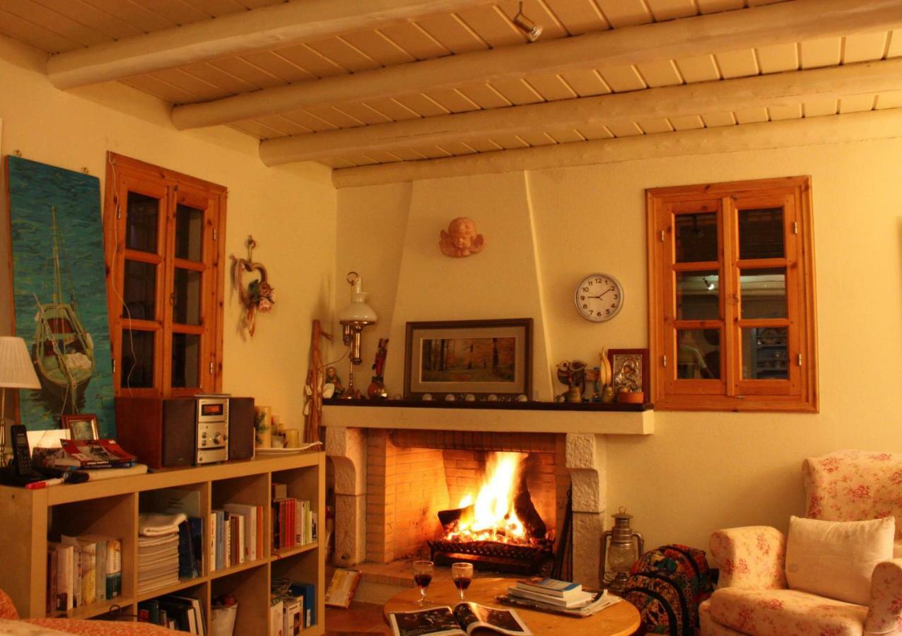 Mercouri Stone Cottage Korakohóri Kültér fotó